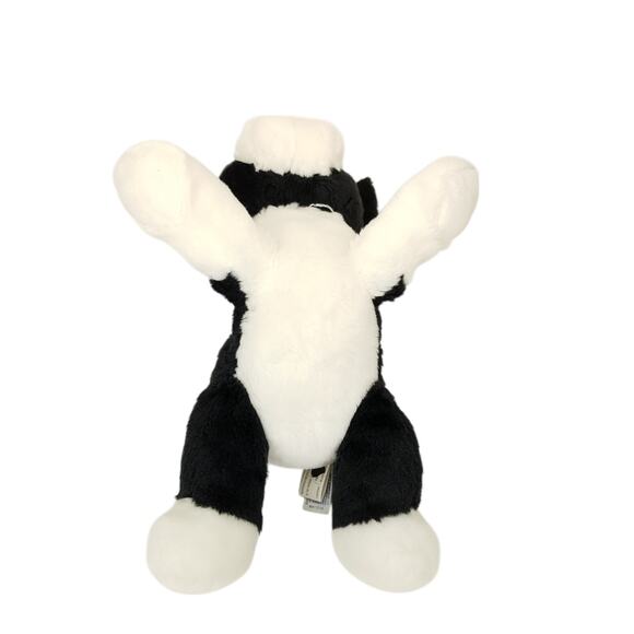 Aurora Flopsie Buster Boston Terrier Dog Plush Black White Stuffed Animal 2016 - Picture 6 of 10